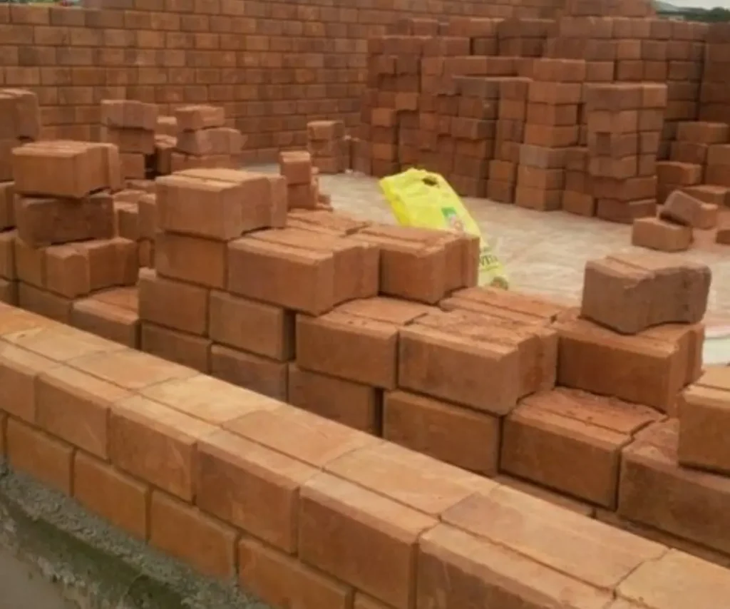 Compressed stabilised hot sale earth blocks